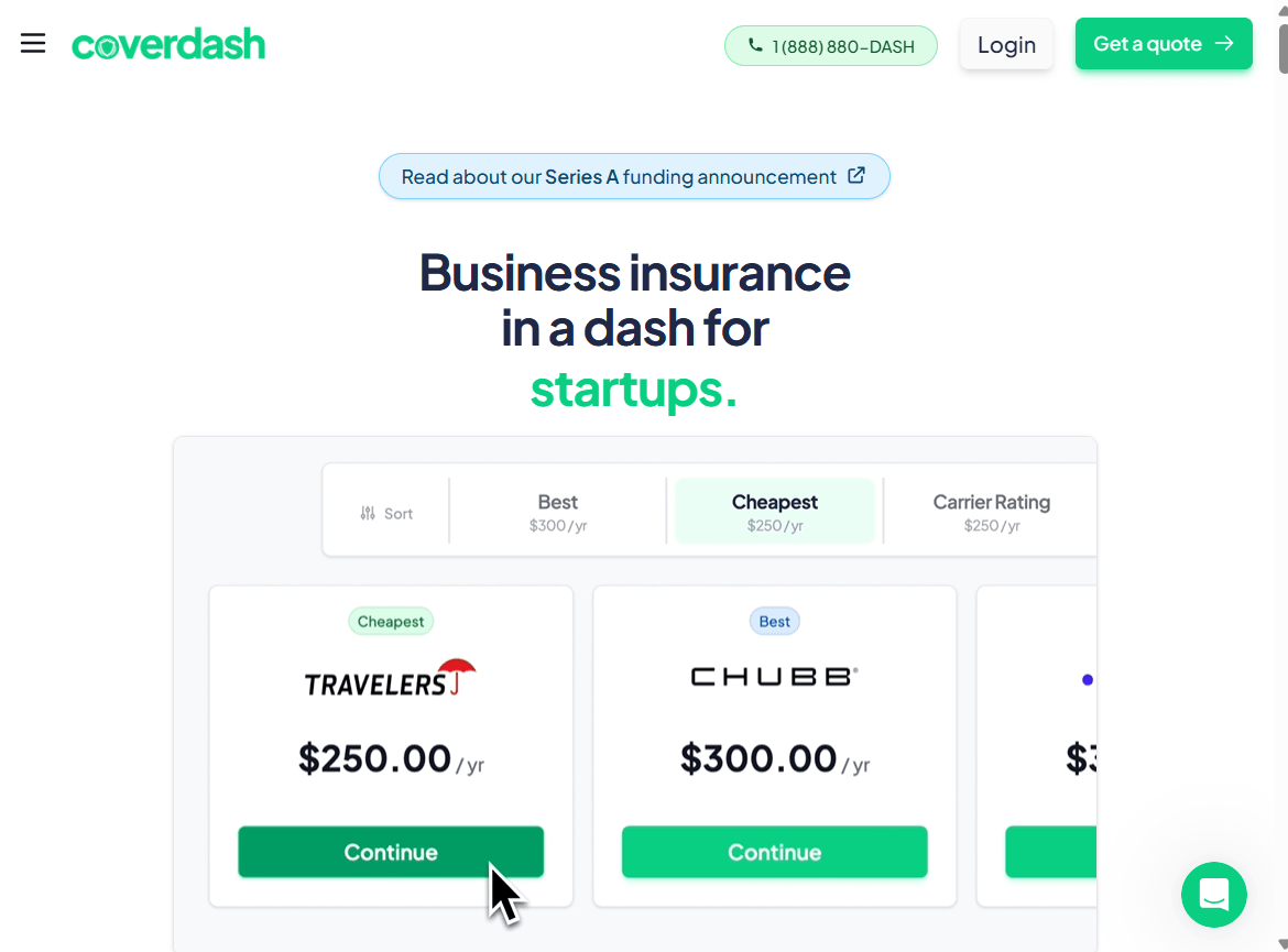 Coverdash - Vista 1